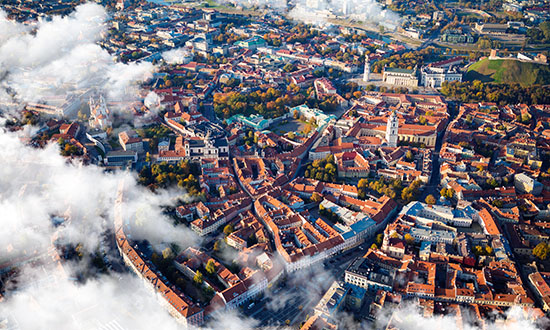 Vilnius and Kaunas Explorer Vilnius old town 2.jpg